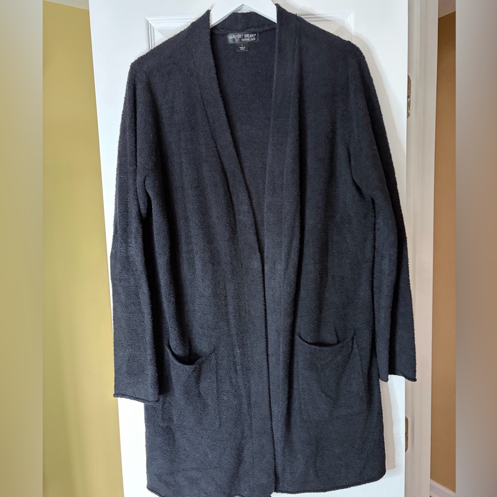 Barefoot Dreams Black Cardigan